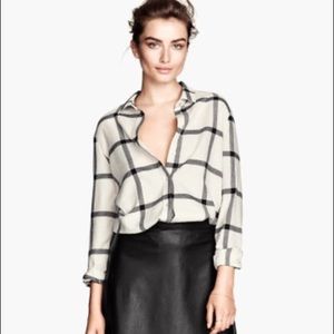 H&M button down top